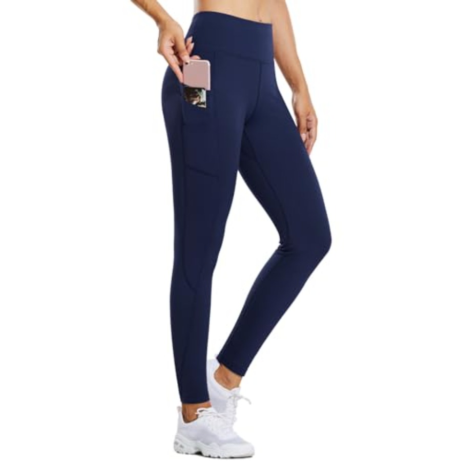 Running Gear For Winter - Women's Fleece Lined Leggings Water Resistant