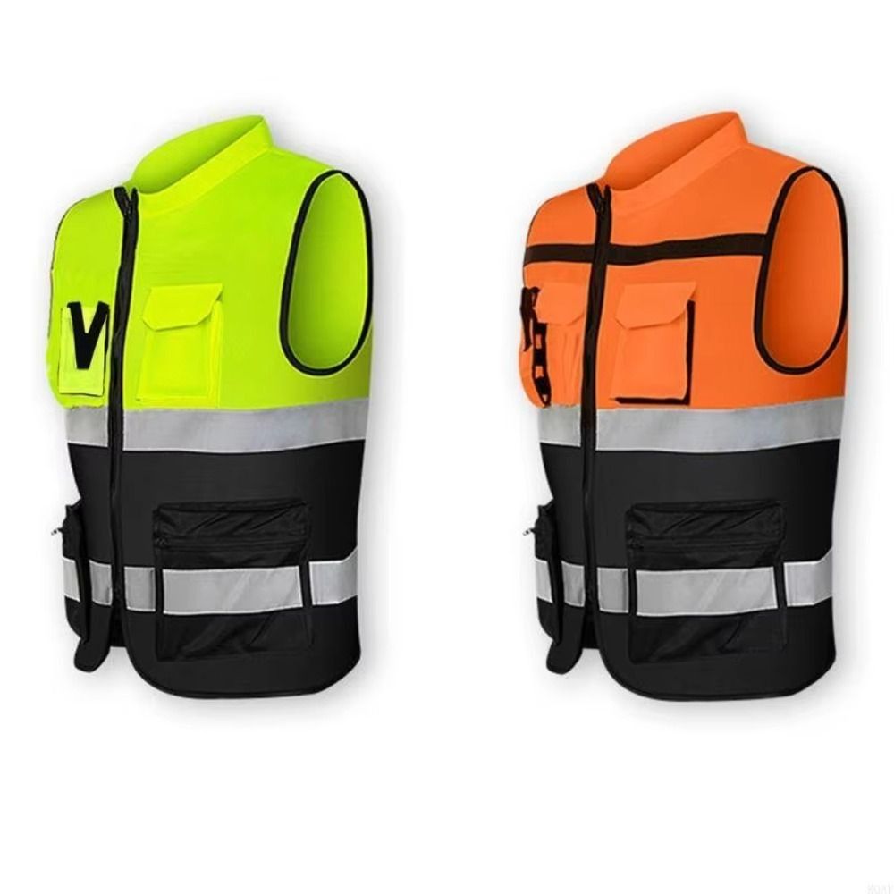 Reflective Running Gear Vest - High Visibility Reflective Vest with Pocket