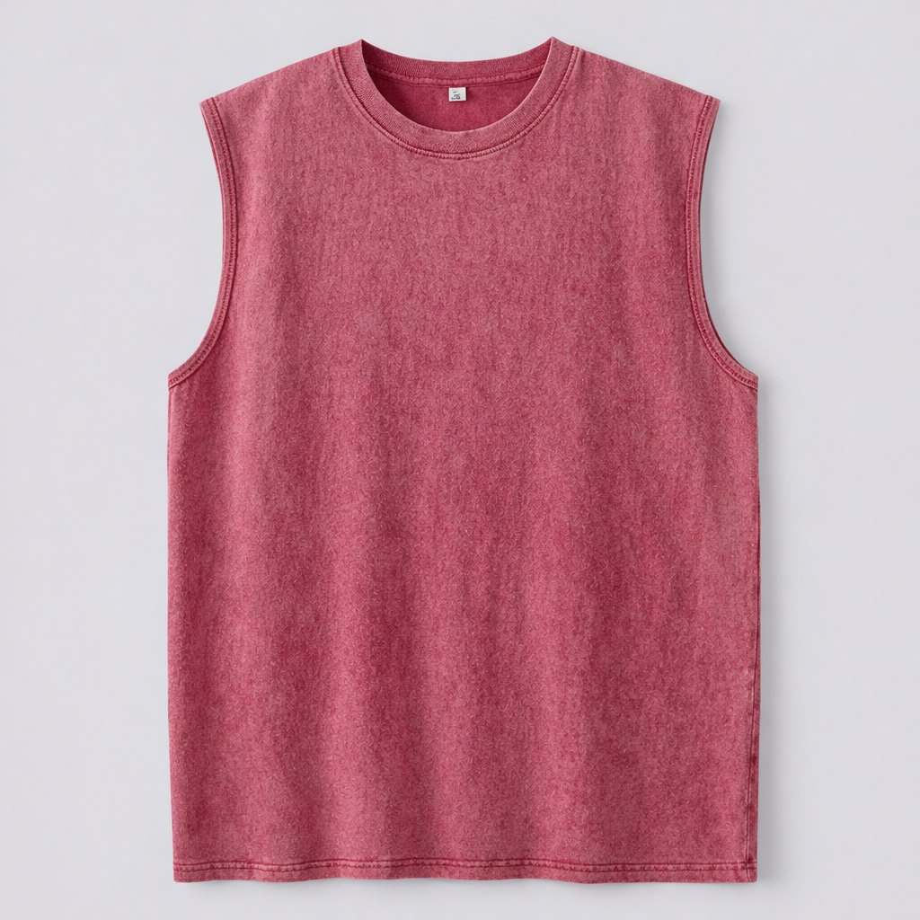 240G Cotton Men Washed Tank To - Running Gear Youth incelemesi ve fiyatı