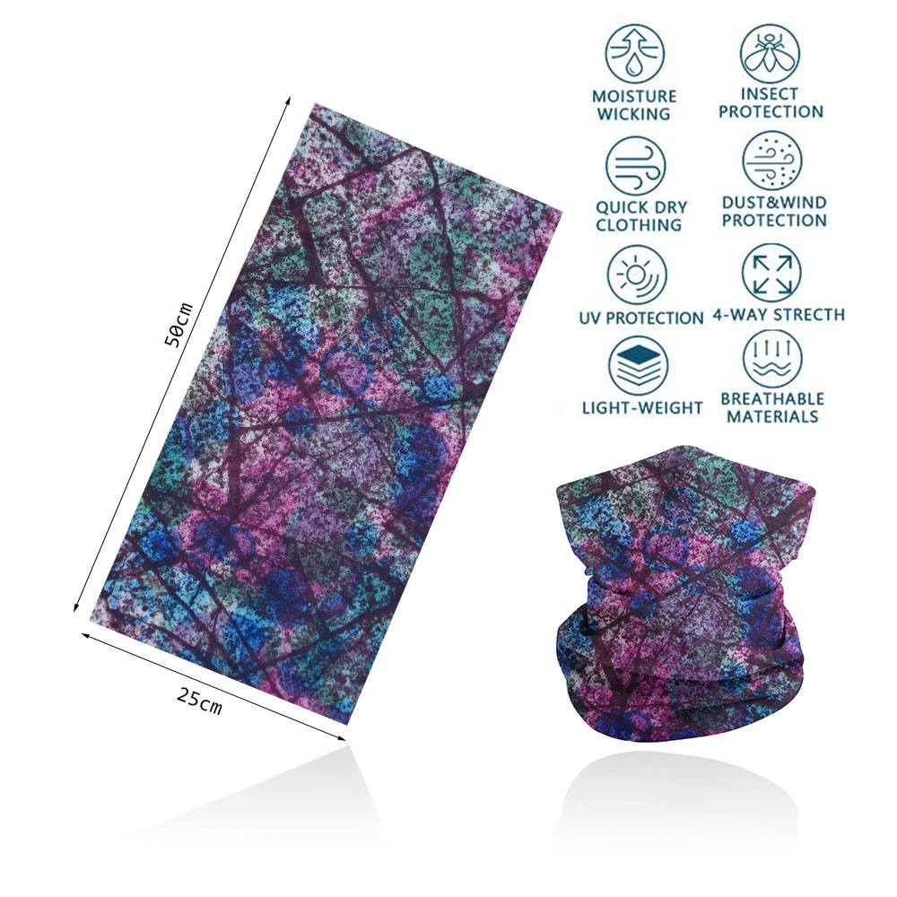 Colorful Printed Snood Hair Ba - Running Gear Youtube incelemesi ve fiyatı