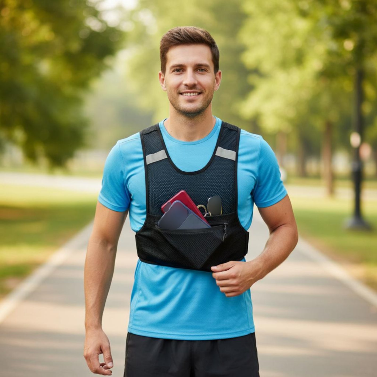 Reflective Running Vest Lightw - Reflective Running Gear Vest incelemesi ve fiyatı