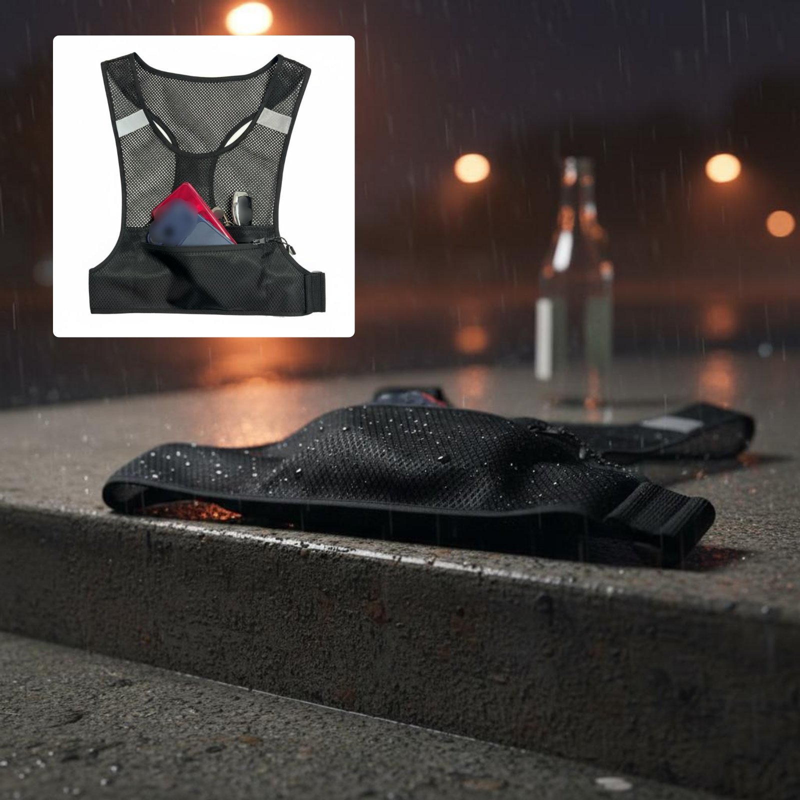 Reflective Running Vest Lightw - Reflective Running Gear Vest incelemesi ve fiyatı