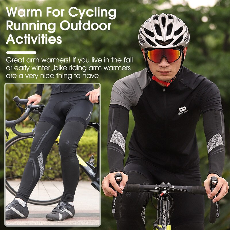 WEST BIKING Warm Leg Sleeves R - Running Gear For Winter incelemesi ve fiyatı