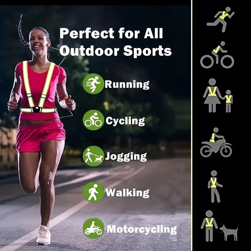 Reflective Vest Running Gear,  - Reflective Running Gear Vest incelemesi ve fiyatı