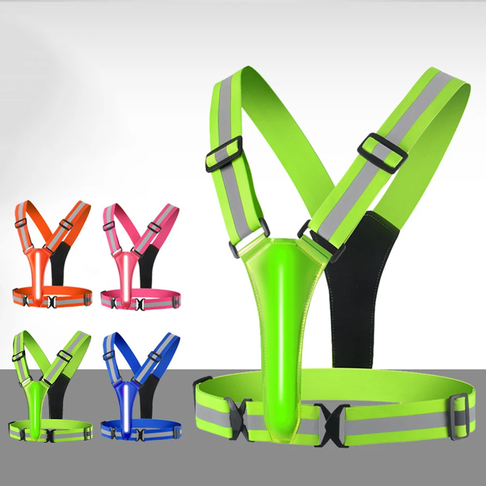 LED Running Vest USB Rechargea - Reflective Running Gear Vest incelemesi ve fiyatı