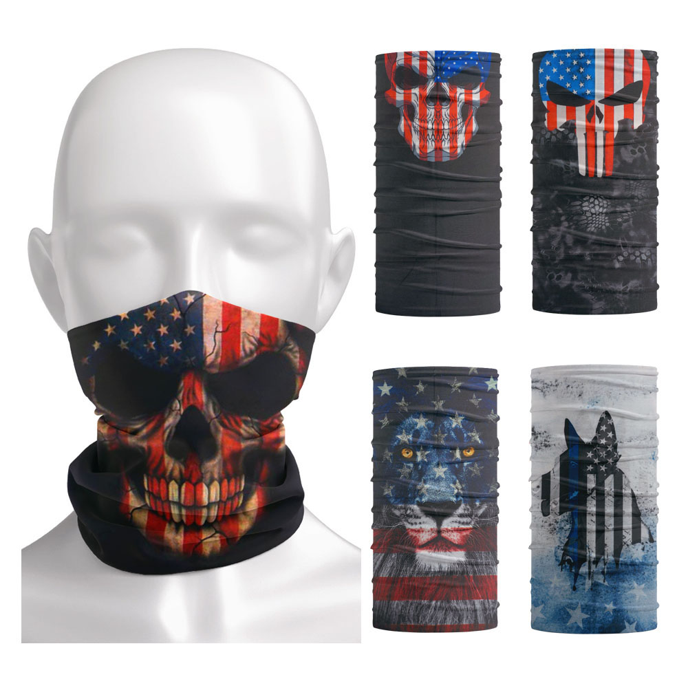 USA Flag Skull Bandana Breatha - Running Gear Youtube incelemesi ve fiyatı