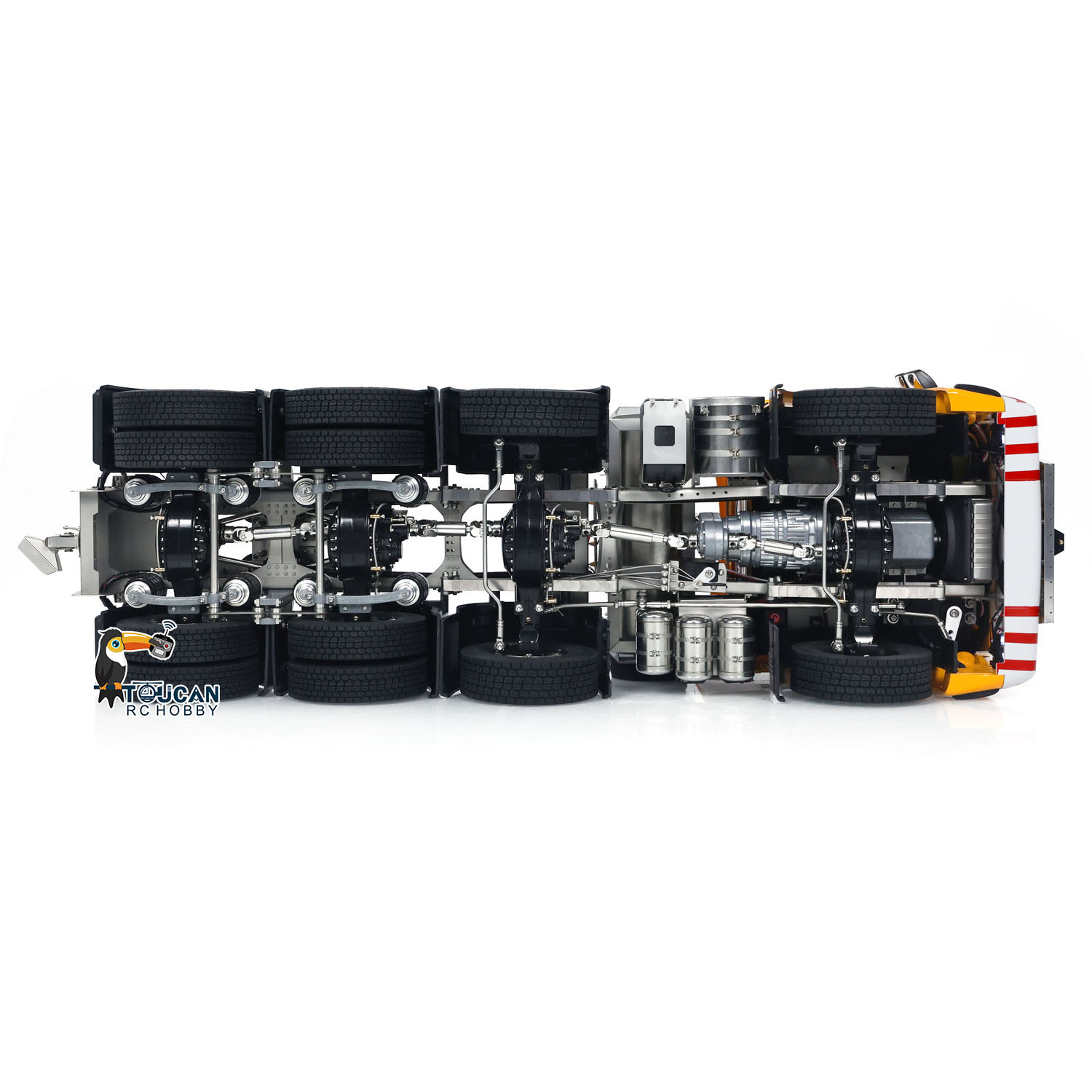 Toy 1/14 8x8 R620 RC Tractor T - Running Gear Box incelemesi ve fiyatı