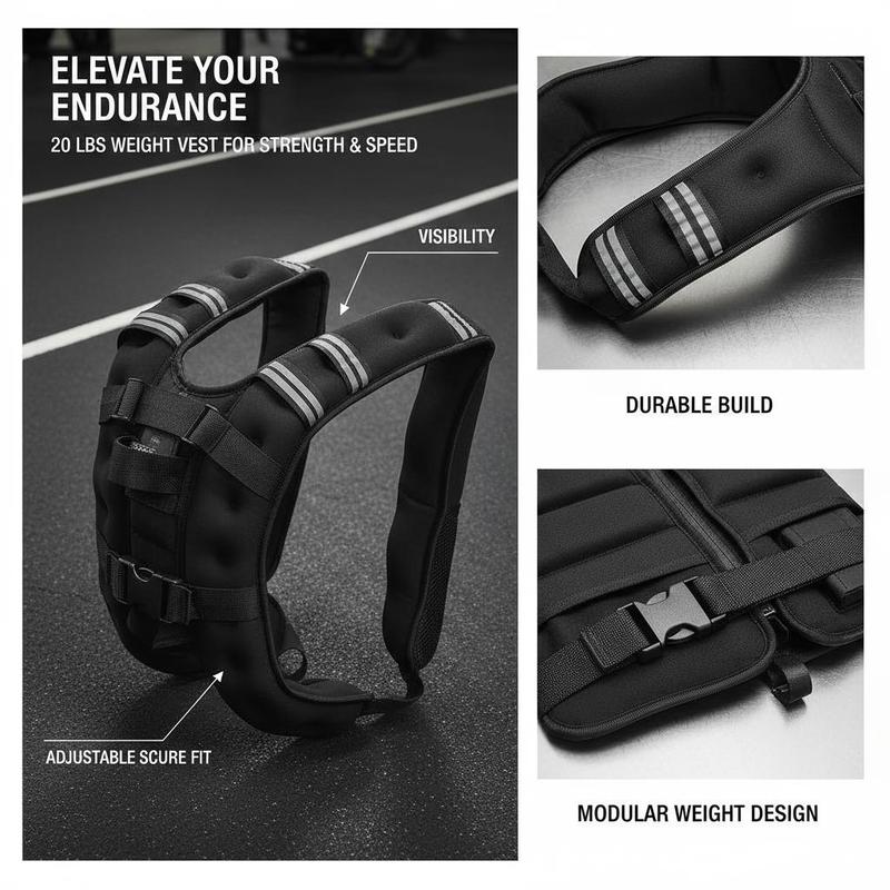 Weighted Body Suit 20 lbs For  - Running Gear Equipment incelemesi ve fiyatı