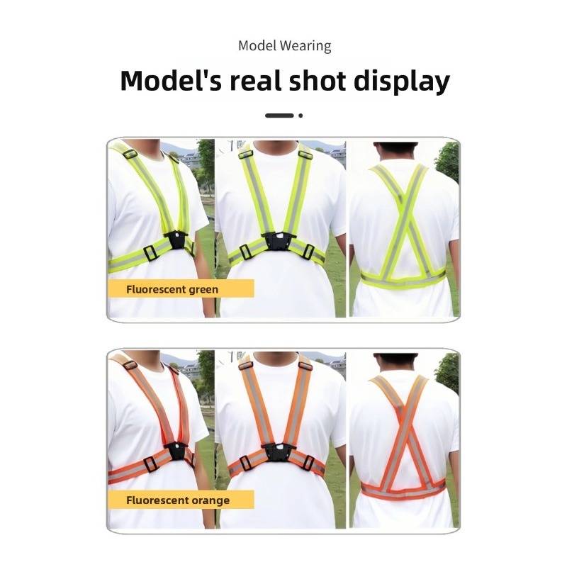 Adjustable Lightweight Reflect - Reflective Running Gear Vest incelemesi ve fiyatı