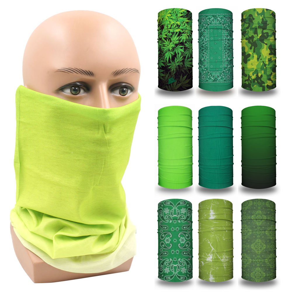 Green Face Bandanas Cover Hiki - Running Gear Youtube incelemesi ve fiyatı