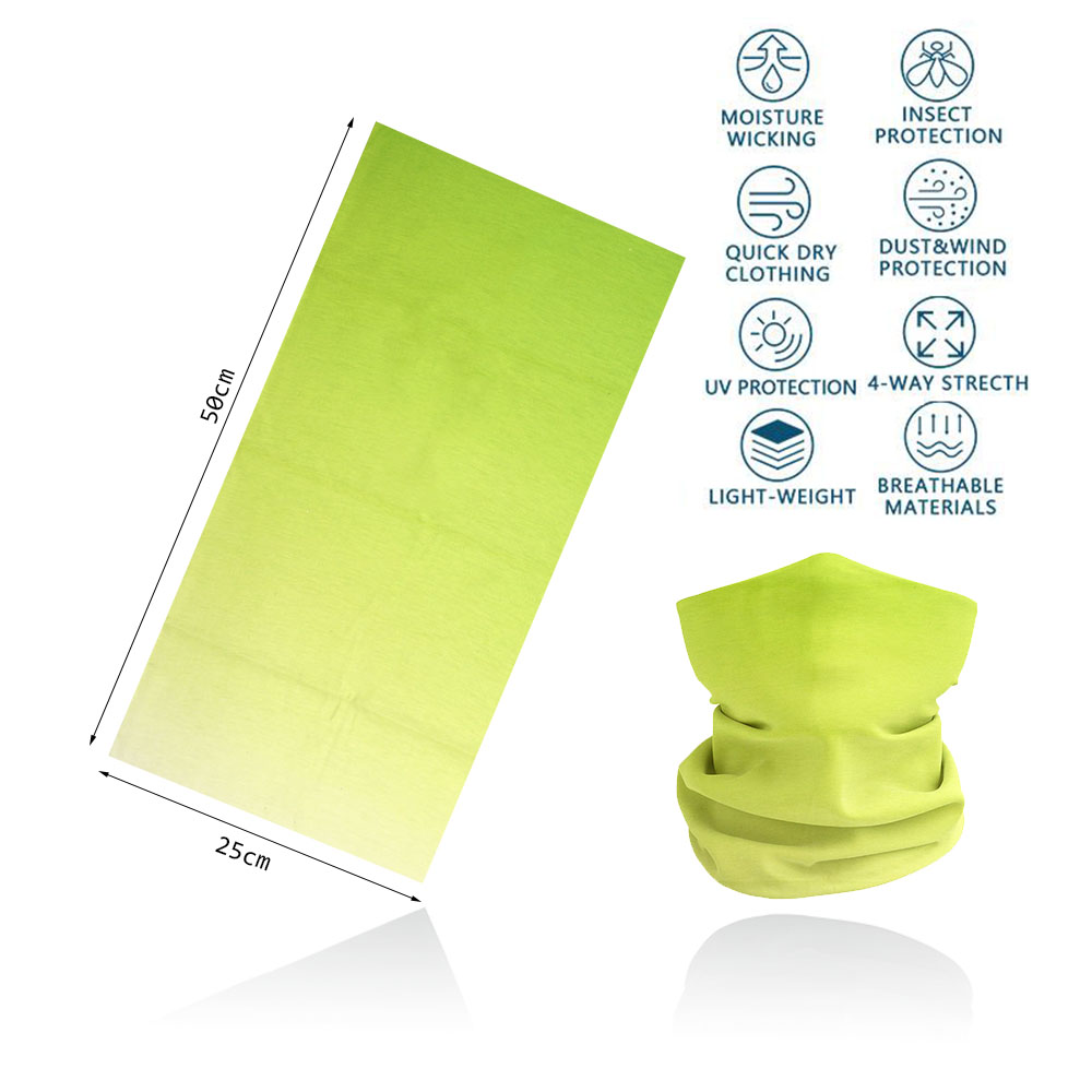Green Face Bandanas Cover Hiki - Running Gear Youtube incelemesi ve fiyatı
