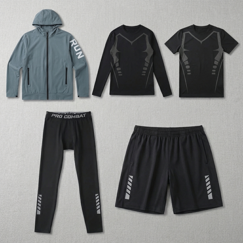 Fitness Full 5 Piecs Set Track - Running Gear Marathon incelemesi ve fiyatı