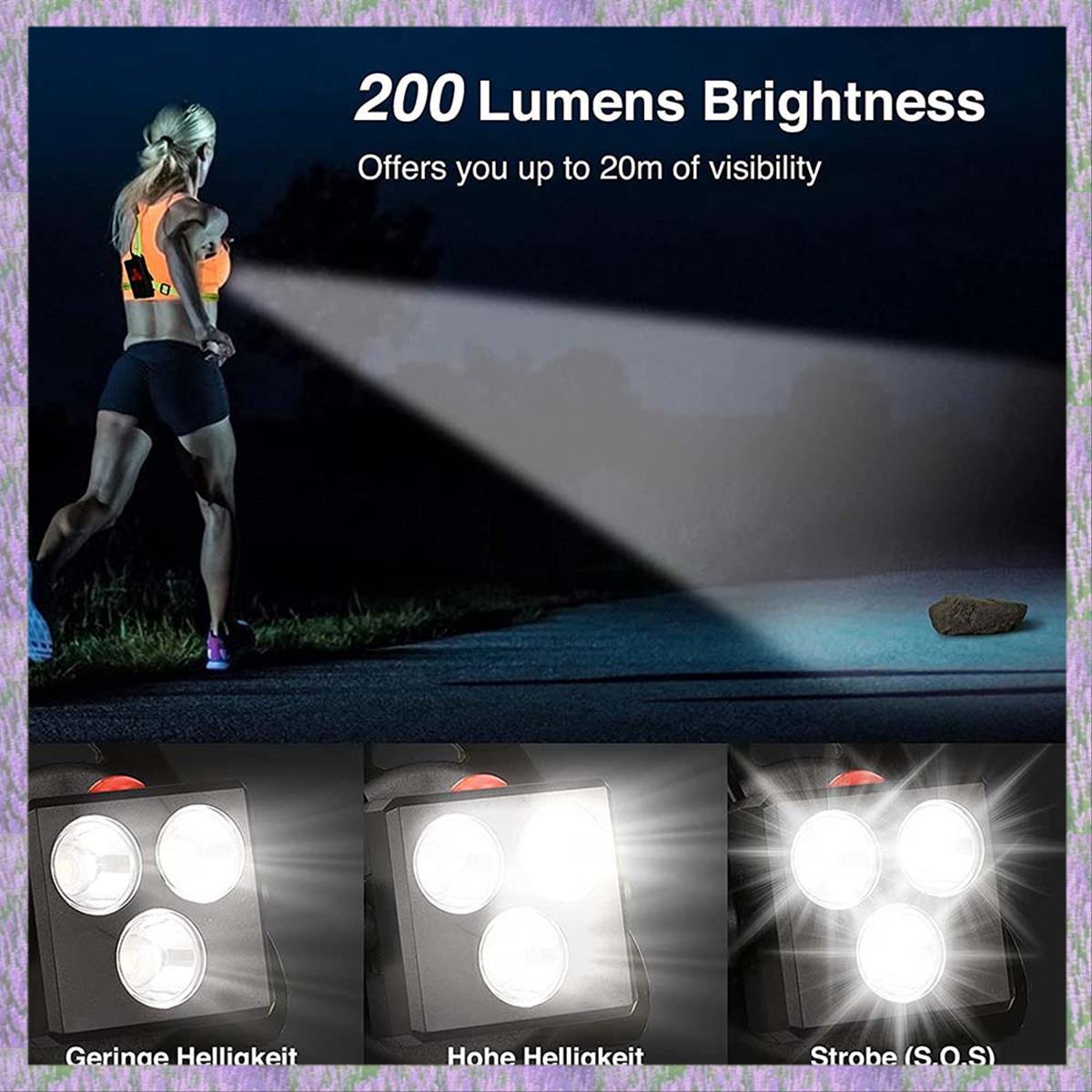 A63K-Night Running Lights For  - Reflective Running Gear Vest incelemesi ve fiyatı