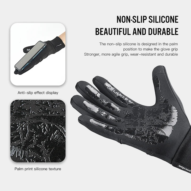 Winter Cycling Gloves for Men  - Running Gear For Winter incelemesi ve fiyatı