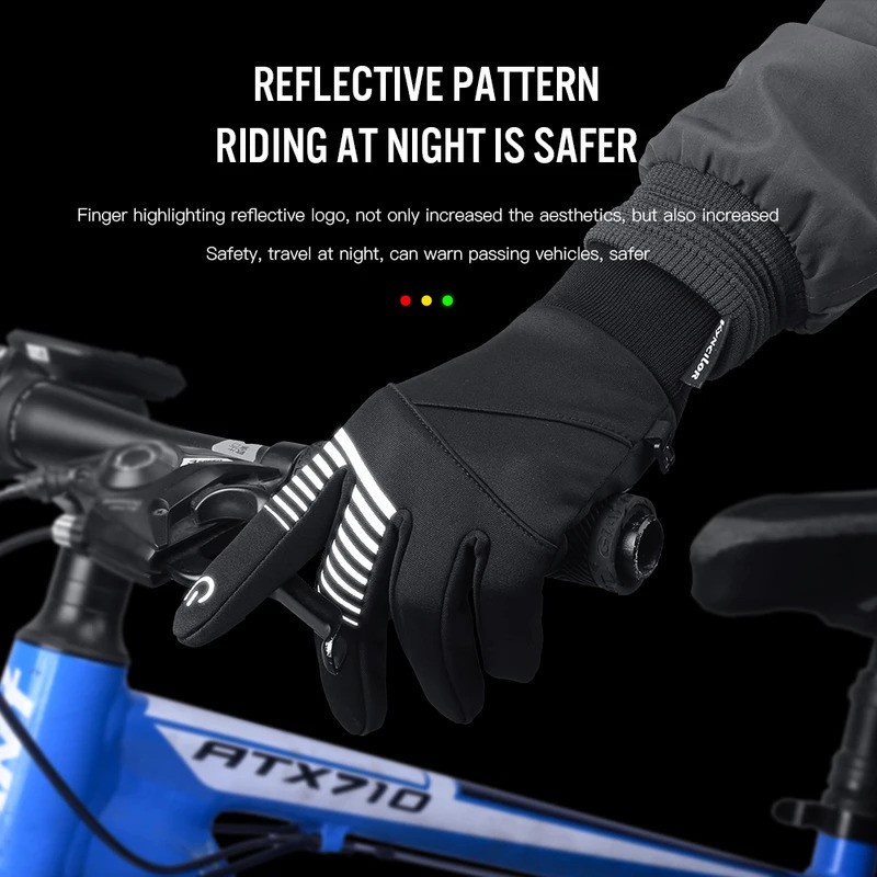 Winter Cycling Gloves for Men  - Running Gear For Winter incelemesi ve fiyatı