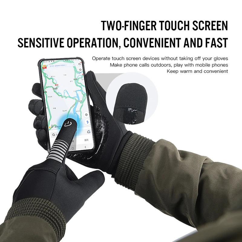 Winter Cycling Gloves for Men  - Running Gear For Winter incelemesi ve fiyatı