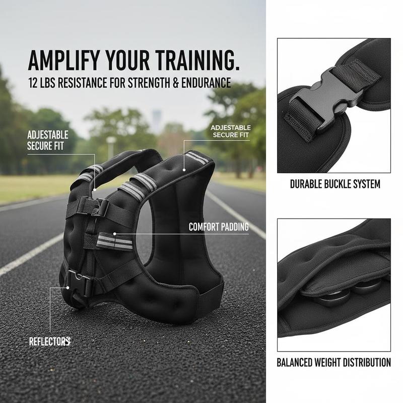 Weighted Training Jacket 12 lb - Running Gear Equipment incelemesi ve fiyatı