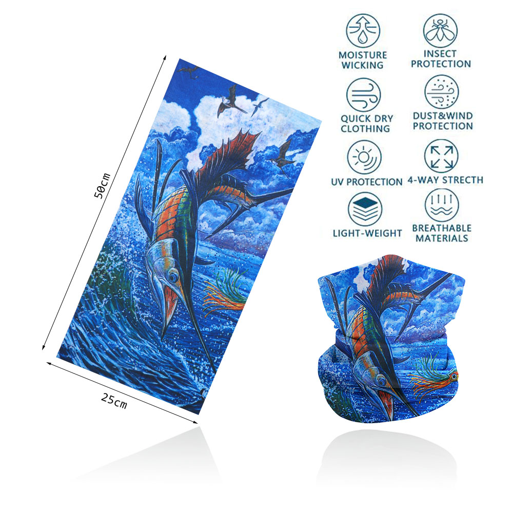 Fish Scales Pattern Neck Gaite - Running Gear Youtube incelemesi ve fiyatı