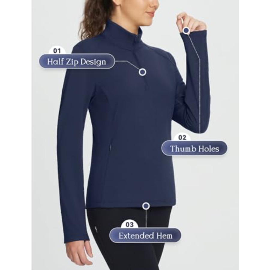 Women's Fleece Pullover Jacket - Running Gear For Winter incelemesi ve fiyatı