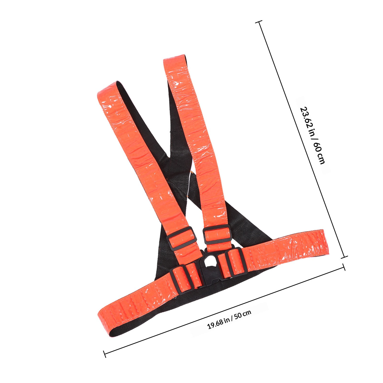 Reflective Vest Orange High Vi - Reflective Running Gear Vest incelemesi ve fiyatı