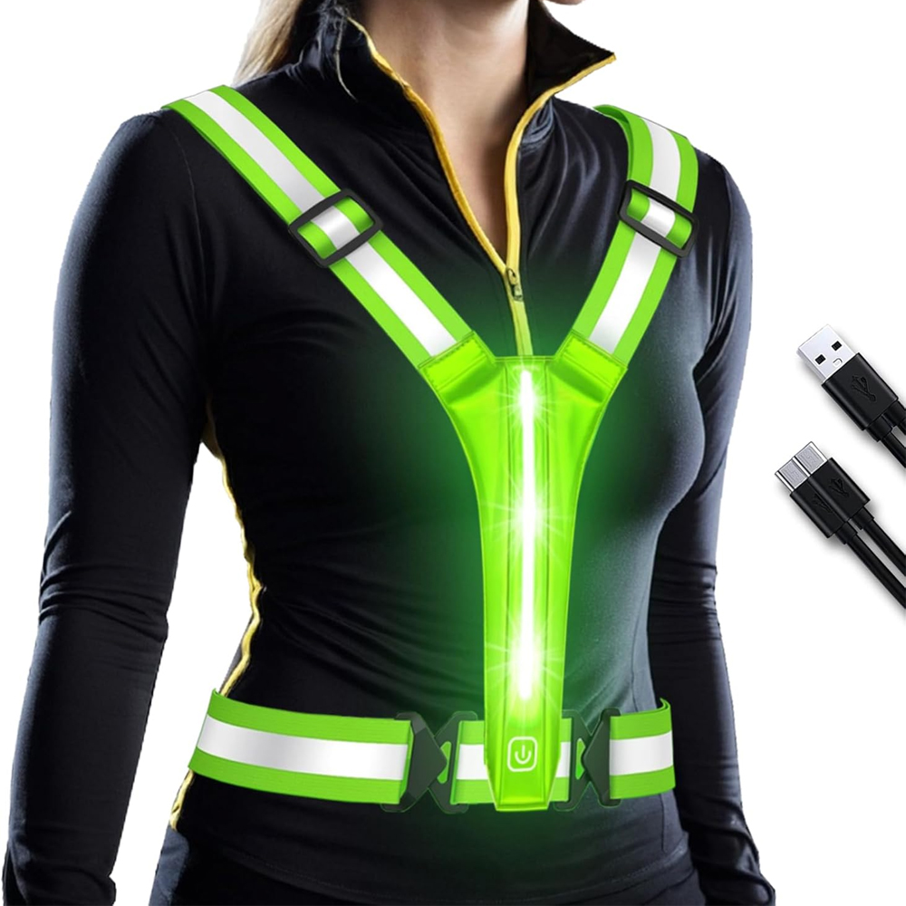 LED Reflective Vest Running Ge - Reflective Running Gear Vest incelemesi ve fiyatı